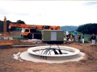 fertiges Fundament